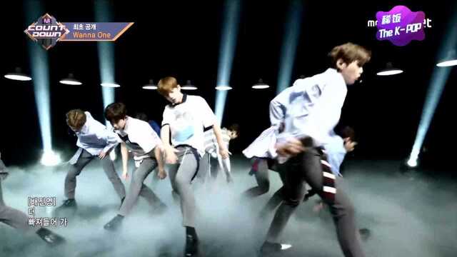 Wanna One《Energetic》M!音乐倒计时,不得不说少年感太强了