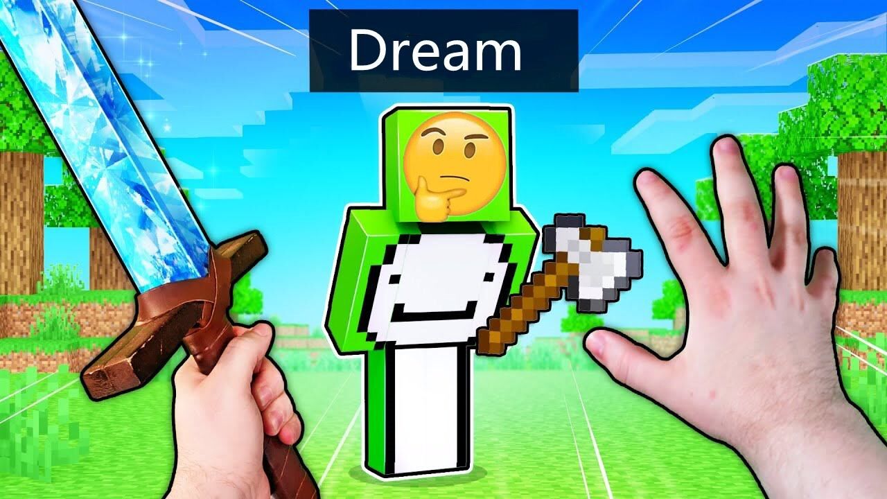 真人版我的世界竟被dream追杀极限反杀dream成功复仇