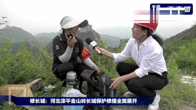 修长城:河北滦平金山岭长城保护修缮全面展开