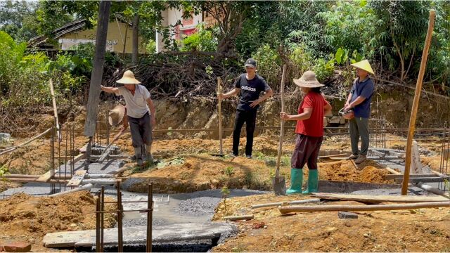 广东农村人建楼房这样打地基,40年建筑老师傅说,既牢固又省钱