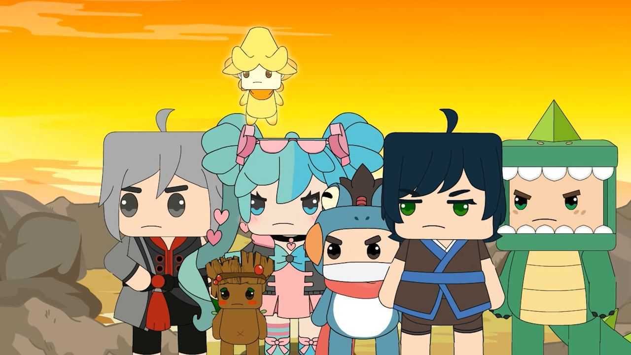 迷你大陆  迷你大陆动画:地心碎片隐藏着七大强者的力量封印地心世界