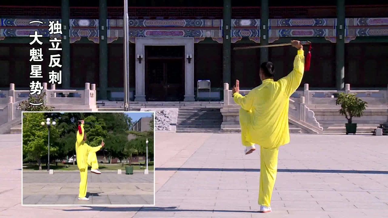 32式太极剑全套背面演练_高清1080P在线观看平台_腾讯视频