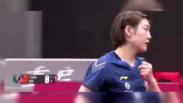 【乒乓生活】2020年ITTF 女子世界杯决赛 孙颖莎 VS 陈梦