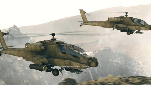 荣誉勋章2010：再多的敌军在阿帕奇武装直升机面前，也无济于事！