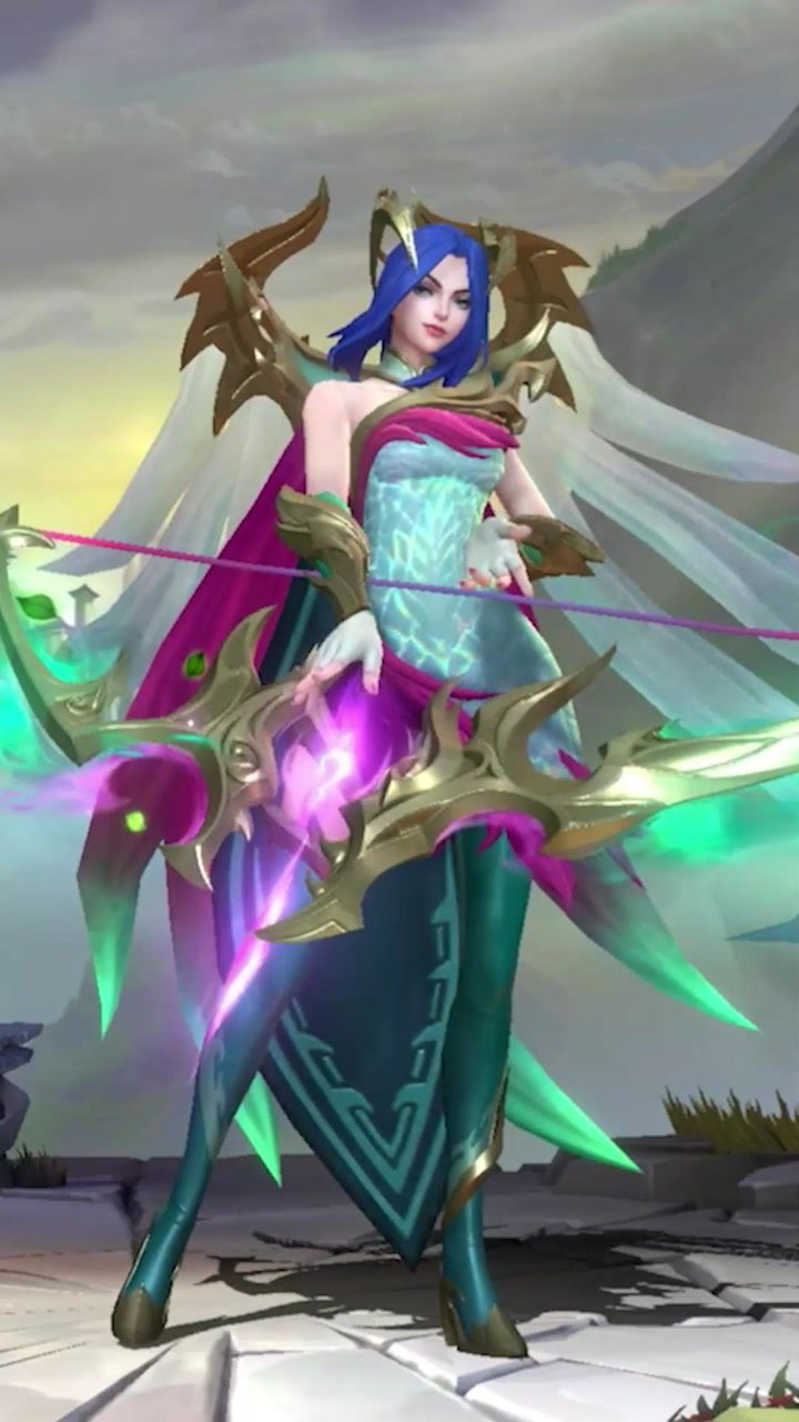 【英雄联盟手游】苍龙-艾希皮肤展示