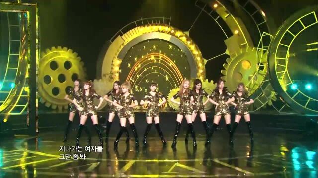 少女时代《Hoot》现场,Show Music Core Live