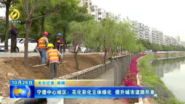 6.宁德中心城区:花化彩化立体绿化 提升城市道路形象