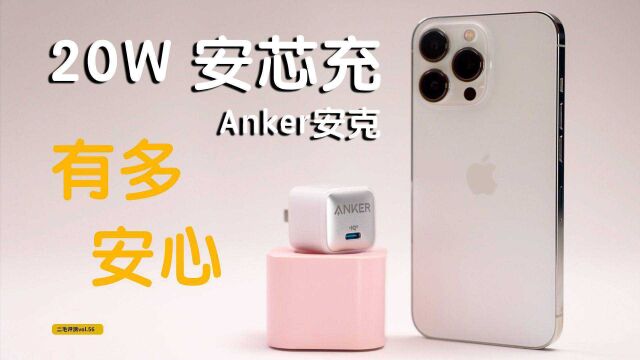 iPhone 13用户必备好物,Anker安克 20W 安芯充