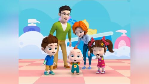 汪汪看动画超级宝贝jojo嗨跳我爱洗澡神曲为你科普讲卫生快乐又健康