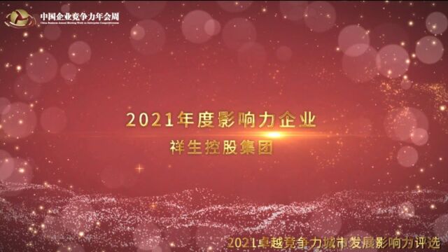 2021年度影响力企业祥生控股集团