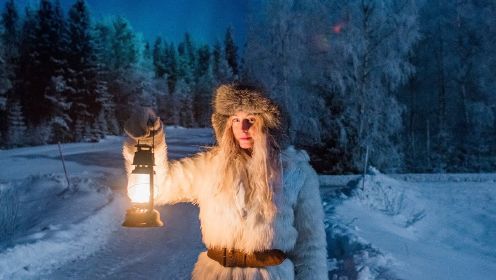 乔娜·金顿（北欧瑞典）在瑞典度过黑暗的冬天 - 午夜太阳和极夜