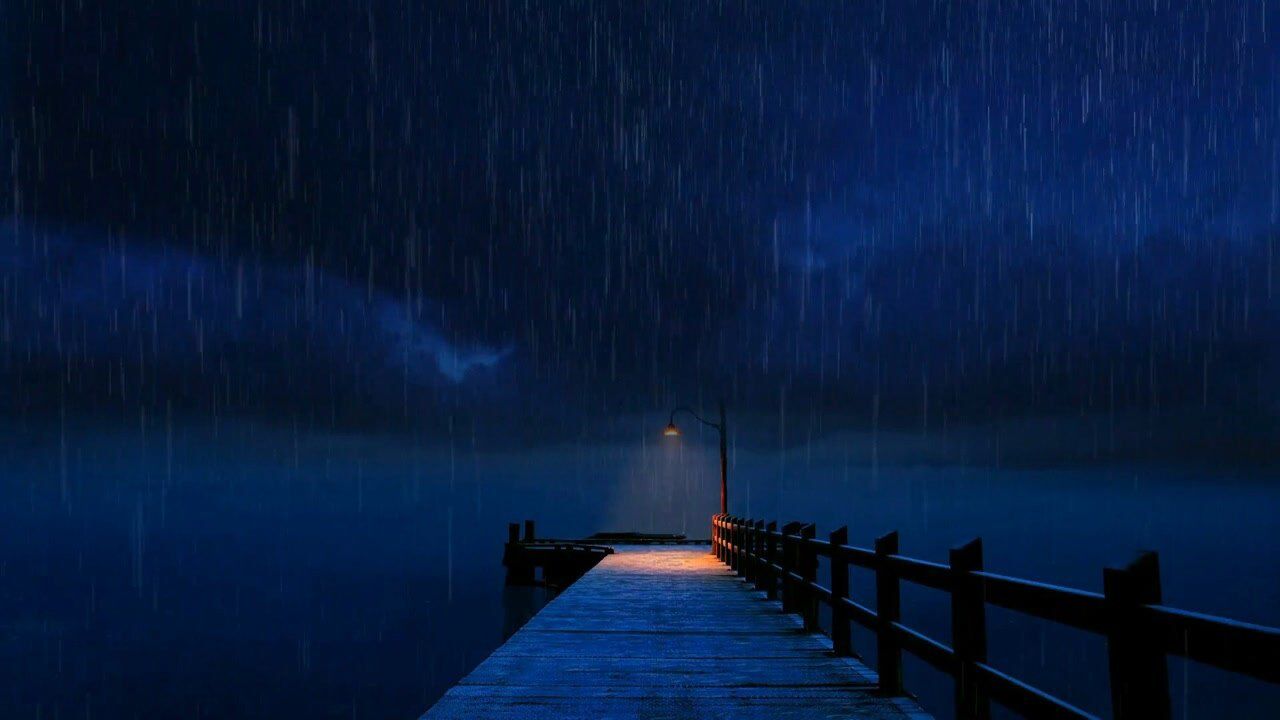 狂风暴雨夜晚视频素材_腾讯视频
