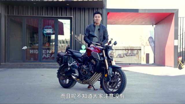 最便宜进口4缸!体验本田CB650R