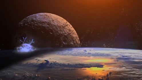 月球将撞毁地球，人们只好造一个黑洞，把月球吸走！ 科幻灾难片《流星月球》