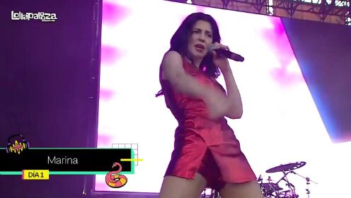 玛钻姐#MARINA#最新阿根廷Lollapalooza音乐节超清全场大首播！