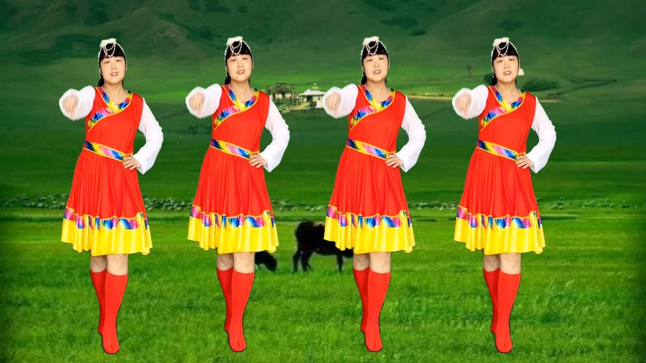 广场舞《游牧时光》齐旦布演唱,天籁般的嗓音,让人如痴如醉