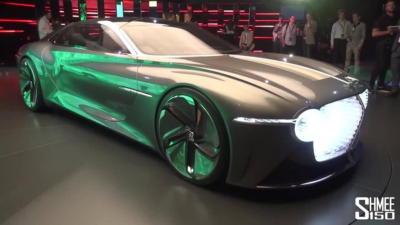 2022款宾利exp100 gt到货,近距离感受下,什么叫做奢华的极致!