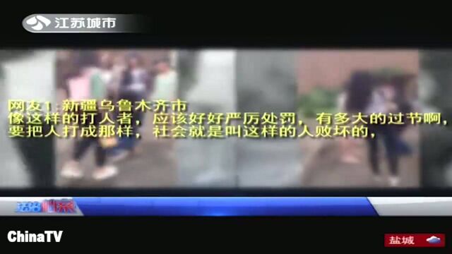 永新县14岁少女遭多名女生围殴,逼迫下跪连扇耳光,警方介入(2)