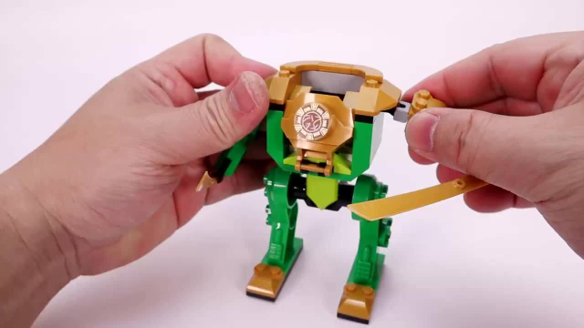 乐高幻影忍者71757绿机器人忍者