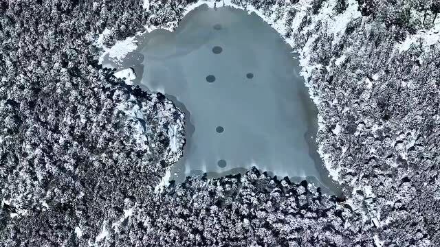 【微视频】普格螺髻山景区春雪美景