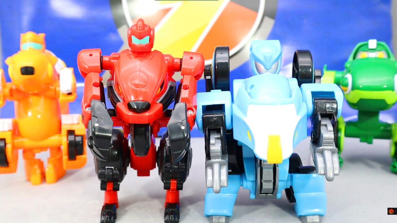 猪猪侠竞速小英雄三变系列,五款变形玩具开箱试玩_腾讯视频