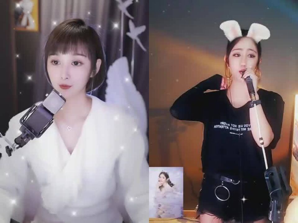 梁红演唱《喝酒喝到吐想你想到哭》pk女主播演唱歌曲《无人与我》