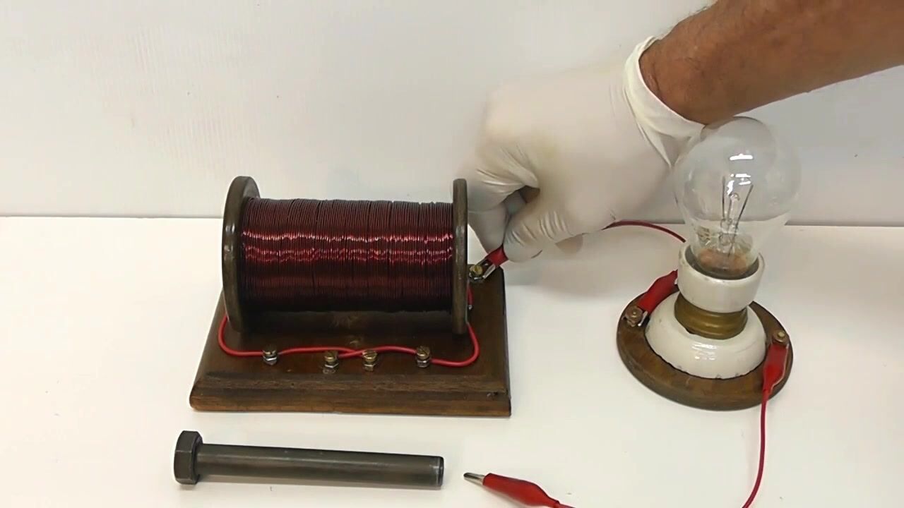 实验,电磁感应演示