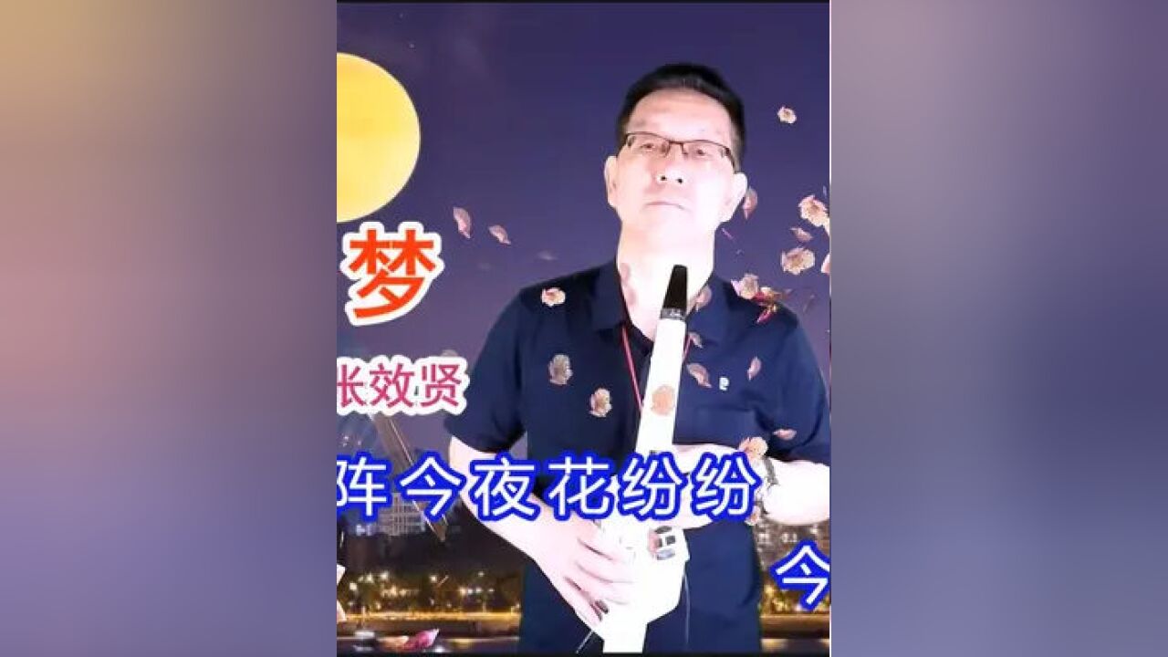 电吹管演奏刘晓超演唱的《旧梦(dj默涵版》旋律优美