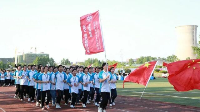 激情跑操展英姿 青春赛道竞风采——赣榆中专学前教育系举行2022年夏季跑操比赛