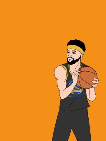 当系列赛来到g6的时候,你永远可以相信他"#克莱汤普森#篮球动画#nba总