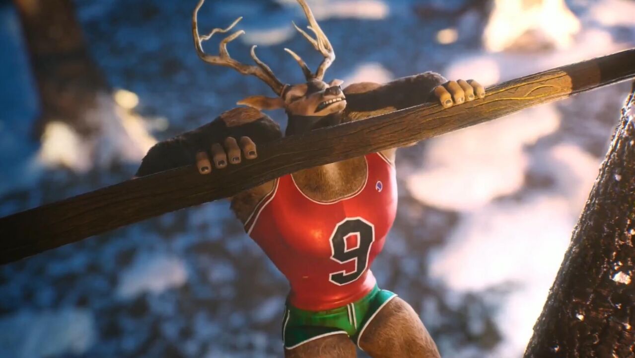 史上最自律的一头鹿,为了站上最高舞台,每天疯狂锻炼身体