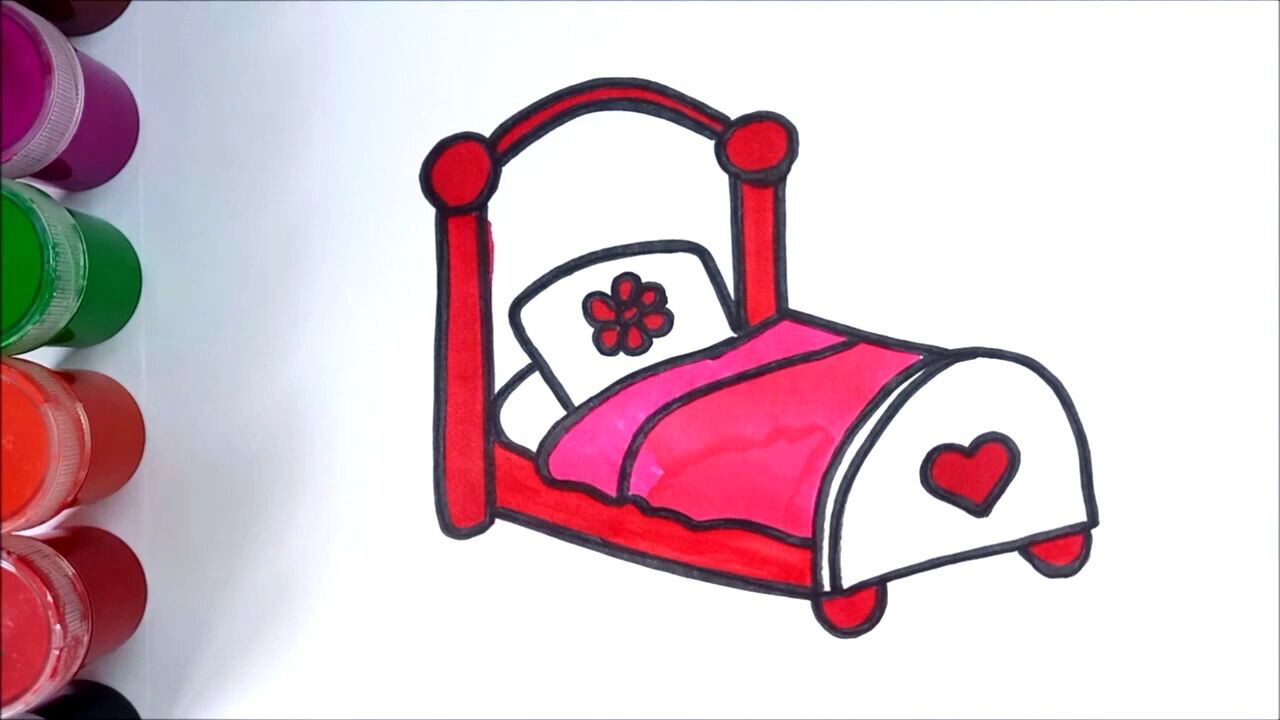 怎么画床 腾讯网