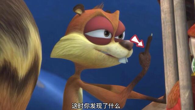 熊出没中的小细节,蹦蹦居然是国际友好手势_腾讯视频
