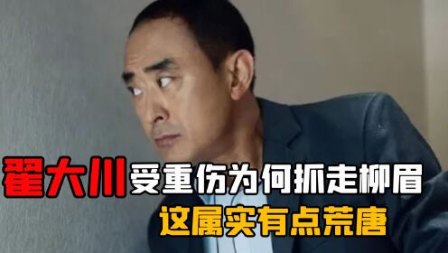 《分界线》：翟大川受重伤，警察为何抓走柳眉，这属实有点荒唐