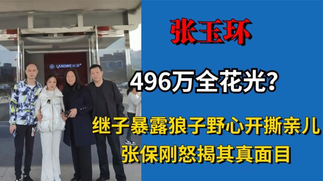 张玉环继子再挑事,暴露狼子野心开撕亲儿,张保刚怒揭其真面目