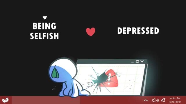 #青爱课堂心理科普系列# 之091 6 Signs You're Depressed, NOT Selfish