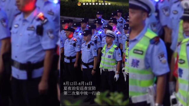 闻令而动!梁平区公安局“百日行动”护民生,点亮城市“平安灯”