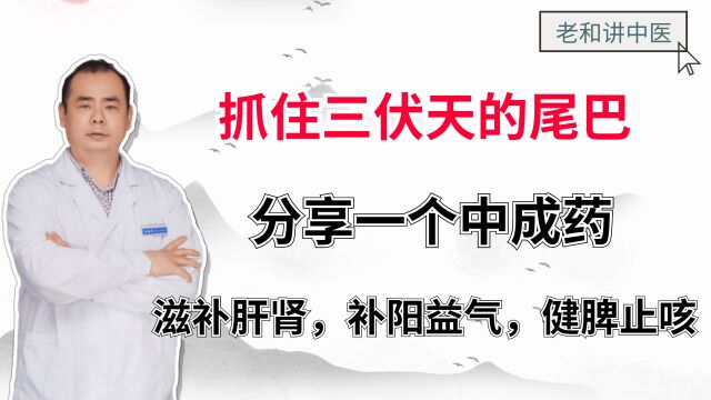 抓住三伏天的尾巴,分享一个中成药,滋补肝肾,补阳益气,健脾止咳