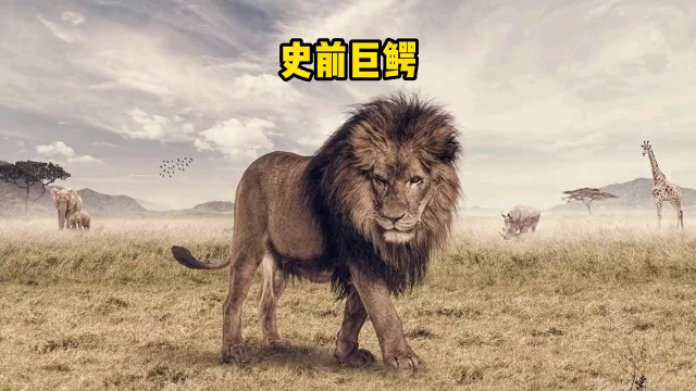 看看【荒野技师的作品】你见过重达1吨,长6米的史前巨鳄吗?# 动物