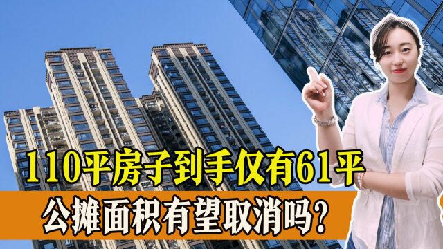 公摊面积能否取消?110平房子到手仅61平,公摊面积为何饱受诟病?