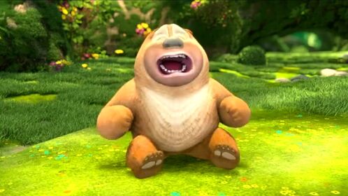 熊出没:又是一个开学季,小时候的熊二是有多爱哭