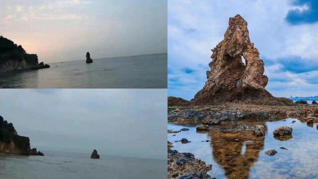 青岛地标景观之一“石老人”被风雨损毁 相关部门已确认