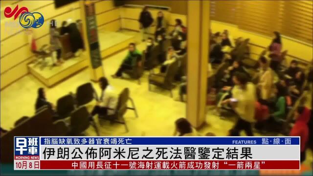 伊朗公布阿米尼之死法医鉴定结果:脑缺氧致多器官衰竭死亡