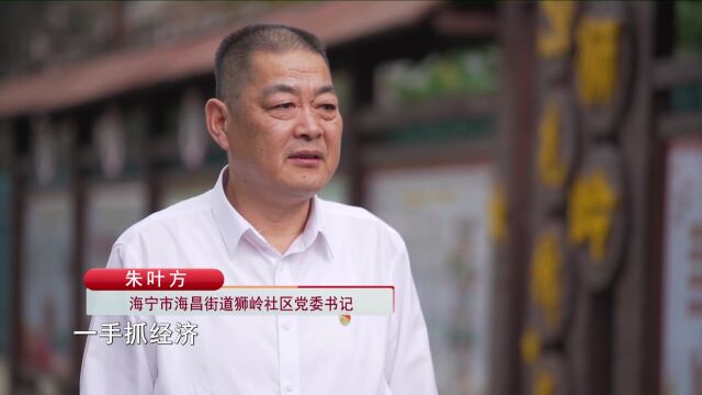 精彩“浙”十年 蝶变看“嘉”乡:社区居民有地种,安全幸福在狮岭!