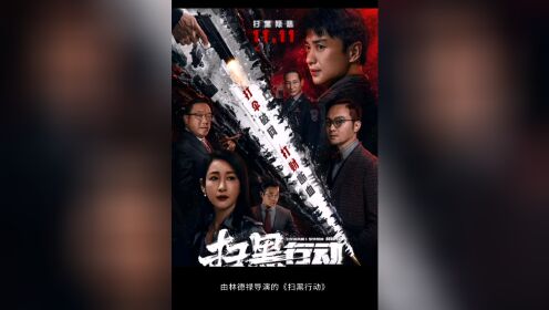 [图]烂片预定？《扫黑行动》定档双十一，演员阵容强但导演水平堪忧