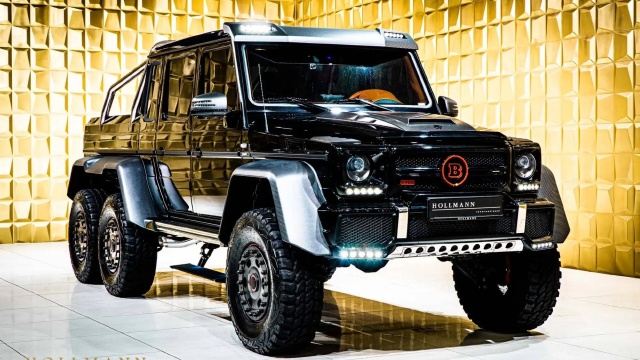 六脚巨兽,硬派越野车型的天花板,巴博斯700 g63 6×6