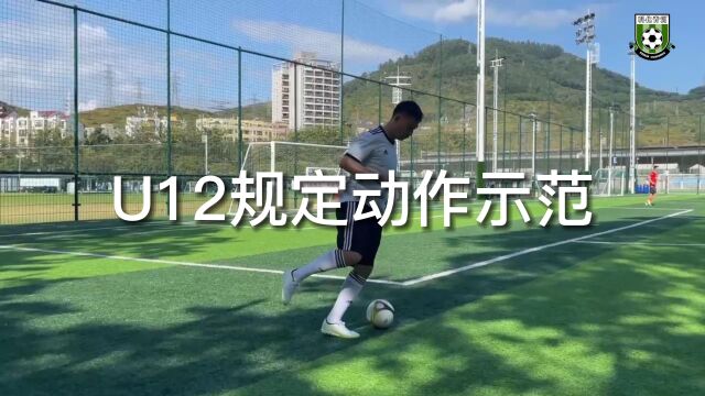 U12规定动作示范