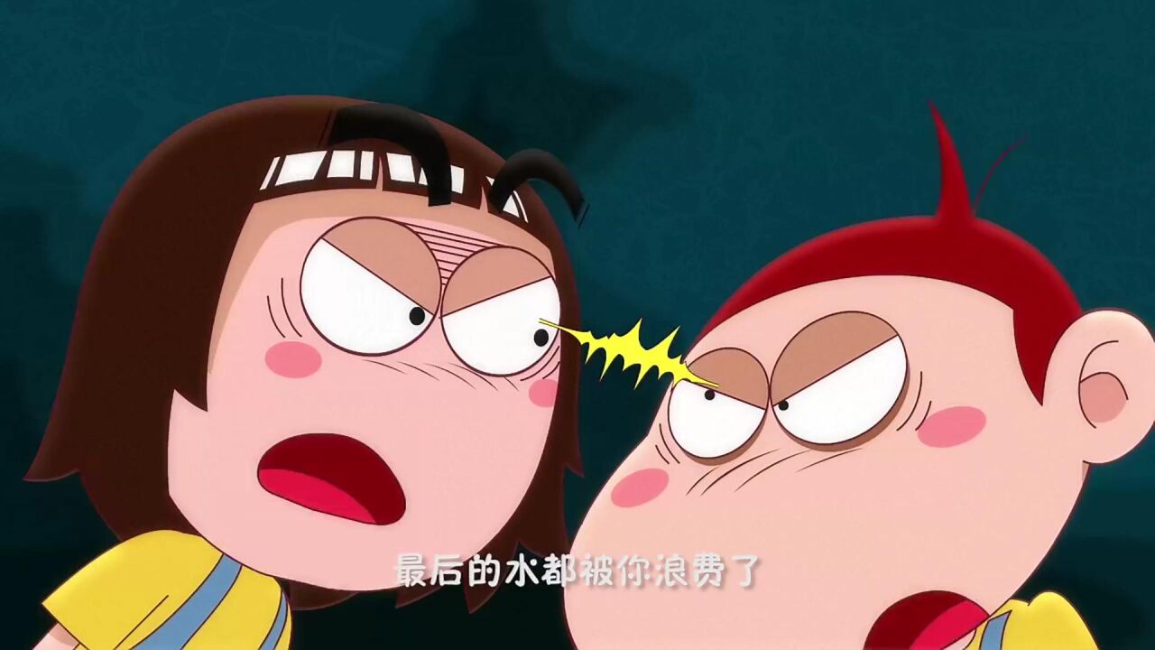 阿优第十季之神奇幻镜15：阿U渴得不行了，正好胖仔提来一桶水，这下解渴了_高清1080P在线观看平台_腾讯视频