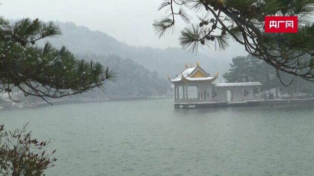 江西庐山再次迎来降雪