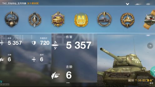 T34-85竟然暴打M46巴顿（骗你是狗）【图鉴】